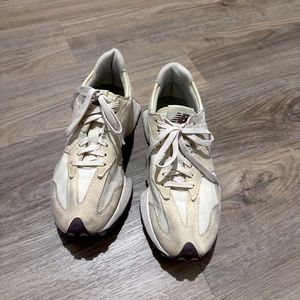 New balance 327 beige & off-white sneakers